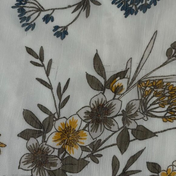 Banana Republic Floral Blouse Size L - Picture 3 of 7